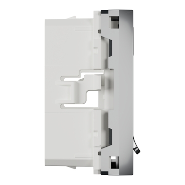 NU942254 - Optiline 45/Unica Zentralplatte Datendose 2xRJ45 gerade 
