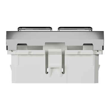 NU942254 - Optiline 45/Unica Zentralplatte Datendose 2xRJ45 gerade 