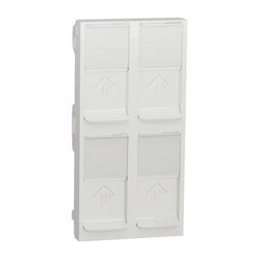 NU946318 - New unica, carátula para RJ45 huella Keystone/Systimax, 4 ...