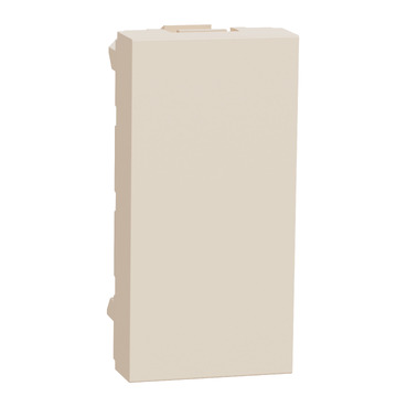 NU986544 Blind cover New Unica 1 module beige Schneider