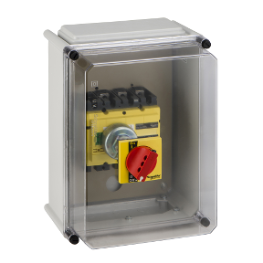 31205 Coffret Etanche Pour Interpact Ins250 Poignee Rouge