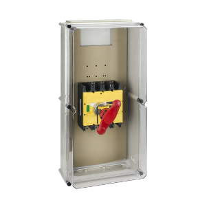 31207 Coffret Etanche Pour Interpact Ins320 A 630 Poignee Rouge
