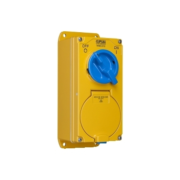 Metal Clad Clipsal 240V/500V Metal Clad industrial switches, plugs, sockets and accessories for heavy-duty applications.