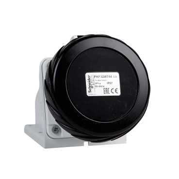 Pkf32w744 Pratika Socket Screw Angled 32a 3p E 480 500 V Ac Wall Schneider Electric Global