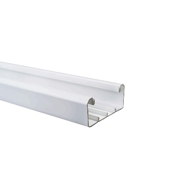 Canaleta ranurada 40x40mm de 2mts. Gris Dexson - Canaletas, Schneider  Electric - TAMEX