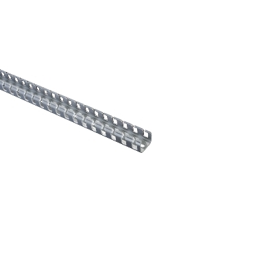 Canaleta ranurada 40x40mm de 2mts. Gris Dexson - Canaletas, Schneider  Electric - TAMEX