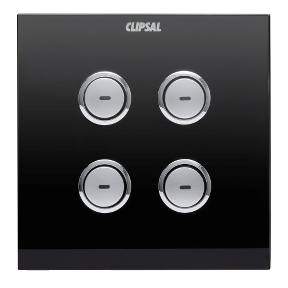 E5084nl 680 Wall Plate C Bus Saturn Key Input Unit E Series 4 Keys Saturn Black Schneider Electric Vietnam