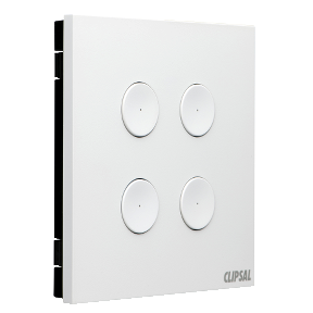 Er5044nl Zw Wall Plate C Bus Saturn Zen Key Input Unit E Series 4 Key Zen White Schneider Electric Thailand