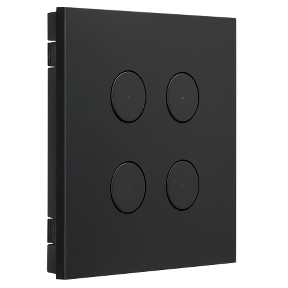 Er5044nl Zb Wall Plate C Bus Saturn Zen Key Input Unit E Series 4 Key Zen Black Schneider Electric Vietnam