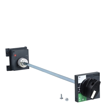 28052 - Front rotary handle NS 80 - black handle | Schneider Electric