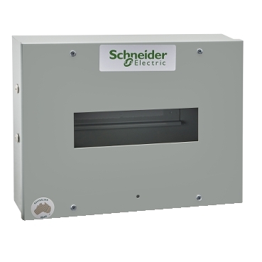 Acti9 L series Metal Loadcentre Schneider Electric IP40 metal load center, up to 100A, flush or surface mounted.