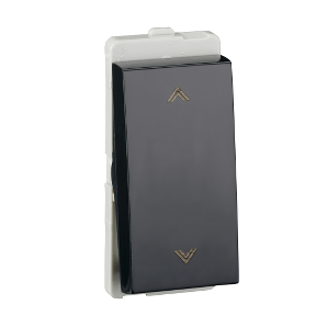 Livia 10A 2 Way Switch, Dark Grey
