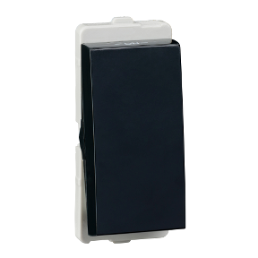 Livia 16A 1 Way Switch, Dark Grey