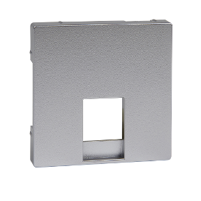 Tapa toma telefono Elegance Aluminio