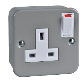 Gmcs131s Exclusive Metal Clad Socket Outlet 13 A 1 Gang