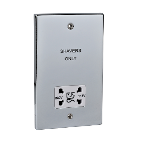 Gep7590wpc Exclusive Decorative Shaver Socket 115 230 V