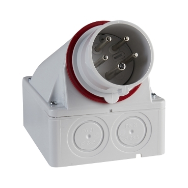 83509 - PratiKa industrial plug - 16 A - 3P + N + E - 380415 V 