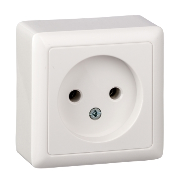 RA10-131-B - ХИТ О/У РОЗЕТКА без заземления без шторок 16А, 250В  