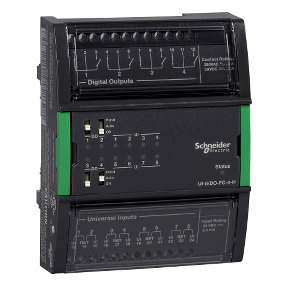 Sxwui8v4x10001 Smartx Controller I O Module 8 Universal Inputs 4 Analog Voltage Outputs Schneider Electric Australia