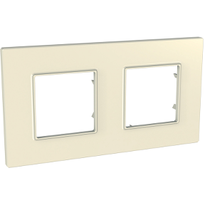 Mgu2 704 16 Unica Quadro Cover Frame 2 Gangs H71 V71 Stone Schneider Electric Global