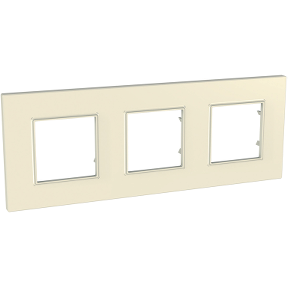 Mgu2 706 16 Unica Quadro Cover Frame 3 Gangs H71 V71 Stone Schneider Electric Global