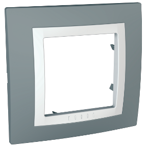 Mgu2 002 858 Unica Basic Cover Frame 1 Gang Technical Grey