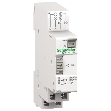 MIN Schneider Electric Minuteries modulaires pour l'éclairage MIN, MINs, MINp, MINt.