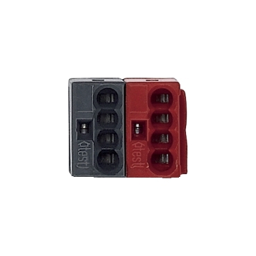 MTN689701 - Bus connecting terminal, red/dark grey | Schneider 