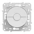 Schneider Electric S520208 ODACE Interrupteur volet roulant 3B blanc vis