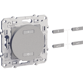 S530577 Odace Wireless Universal Emitter Blind Aluminium