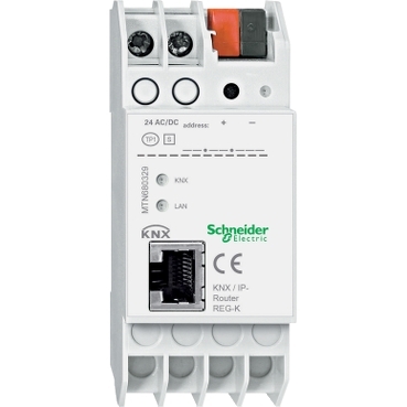 MTN680329 - KNX/IP router REG-K, light grey | Schneider Electric