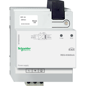 Mtn684064 Knx Guc Kaynagi Reg K 640 Ma Acik Gri Schneider Electric Turkiye