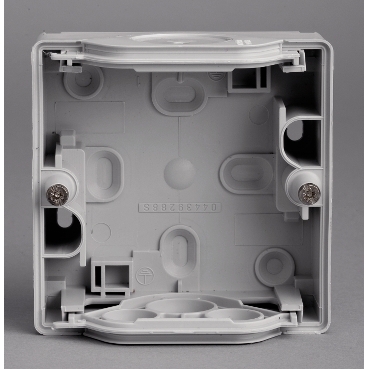 Mureva Styl Double va et vient composable IP55 IK08 blanc SCHNEIDER