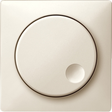 MEG5250-4244 - Zentralplatte mit Drehknopf, weiß, System Fläche 