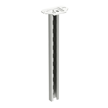 717197 - Wibe - vertical piece 2F - steel hot-dip galvanized - H 