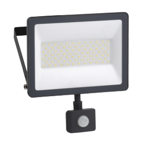 MUREVA LIGHT - Projecteur LED 50W avec détecteur - Aluminium - 5000lm - 4000K - Indice d'étanchéité IP44 - 230V