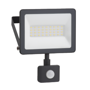MUREVA LIGHT - Projecteur LED 20W avec détecteur - Aluminium - 2000lm - 4000K - Indice d'étanchéité IP44 - 230V