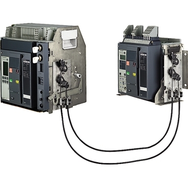 2 cables 2.5M for interlocking any combination - NT/NW fixed or drawout-4