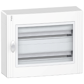 Pra21224 Centralino Parete Pragma 2x24 Moduli Bianco Porta Trasparente Schneider Electric Italia