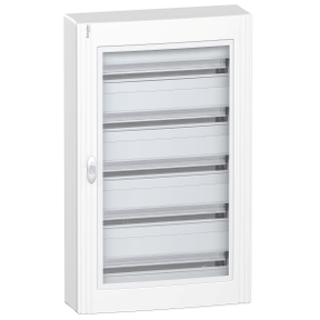 Pra21524 Centralino Parete Pragma 5x24 Moduli Bianco Porta Trasparente Schneider Electric Italia