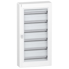 Pra21624 Centralino Parete Pragma 6x24 Moduli Bianco Porta Trasparente Schneider Electric Italia