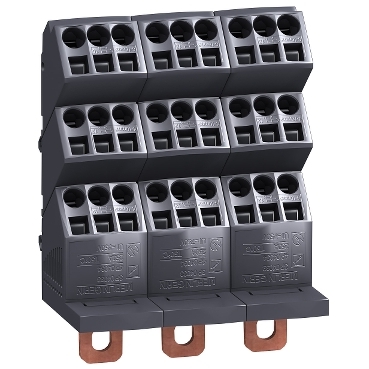 LVS04033 - LINERGY DP 3P D.BLK/COMPACT 250A 27HOLES | Schneider 