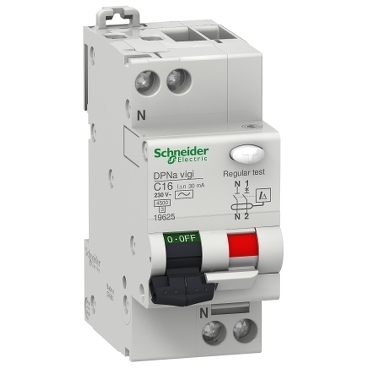 Multi 9 RCCB with overcurrent protection