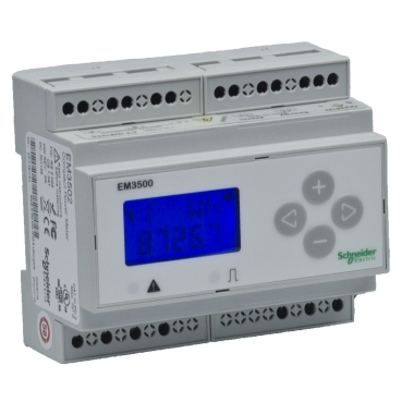 METSEEM3555 - PowerLogic EM3500 DIN rail meter - Modbus 4 quadrant 