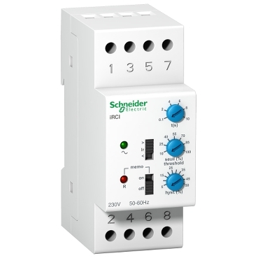 iRT,  iRBN,  iRLI,  iRC Schneider Electric Relays for final distribution swtichboards