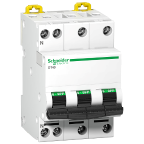 A9n21068 Dt40 Circuit Breaker Dt40 3p N 32a C Curve