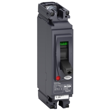 LV438577 - Circuit breaker, ComPact NSX100N AC/DC, 25kA/240VAC 