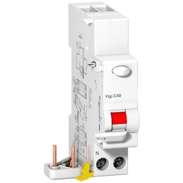 Prodis Vigi DT40 - DT60 Schneider Electric add-on RCDs for iDPN / C40 / DT40 circuit-breakers