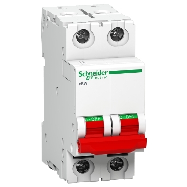 Contacteur modulaire 63A 230V AC, 2 pôles NO, rail DIN - IMO