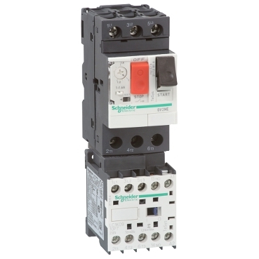 TeSys GV2ME**K - Départ moteur Schneider Electric Départs moteurs combinés jusqu'à 5,5kW 415V AC3